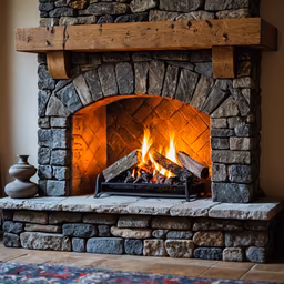 Cozy Fireplace