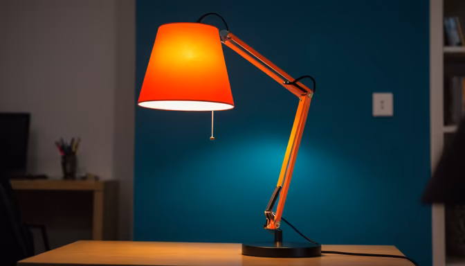 Desk Lamp Glow