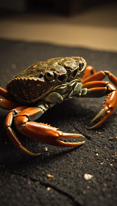Crabby Close-Up Crabby Close-Up