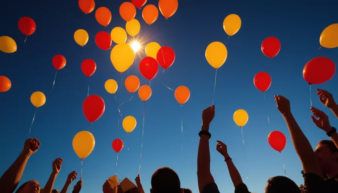 Upward Celebration