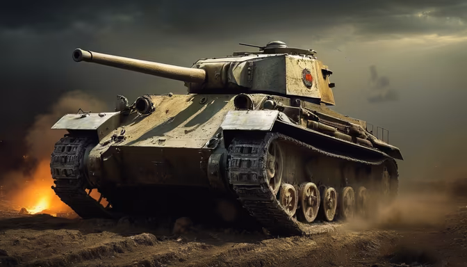 Tank on the Move