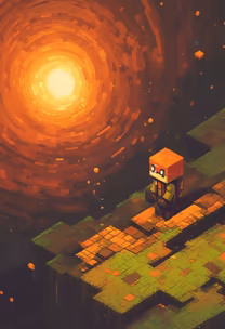 Pixelated Wanderer Pixelated Wanderer