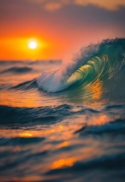 Golden Hour Wave Golden Hour Wave