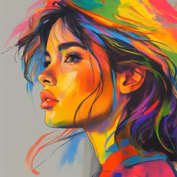 Colorful Portrait Colorful Portrait