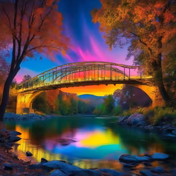 Autumn River Crossing