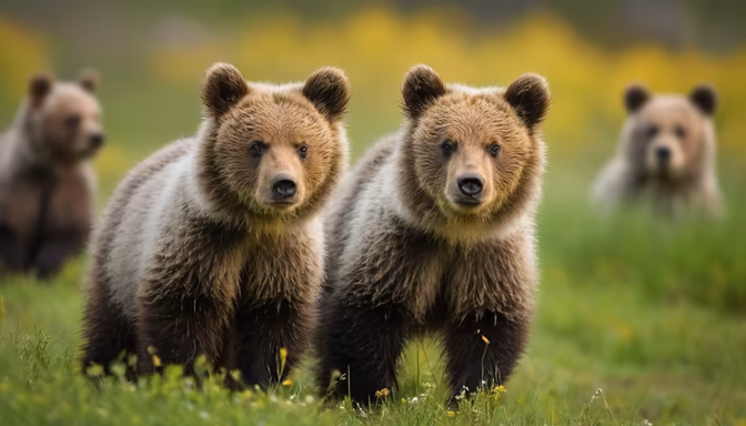 Bear Cubs' Day Out