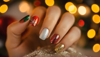 Festive nails