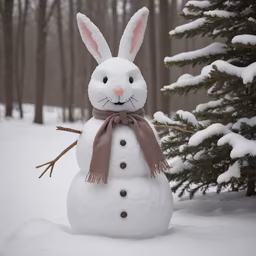 Snowy Bunny Snowy Bunny