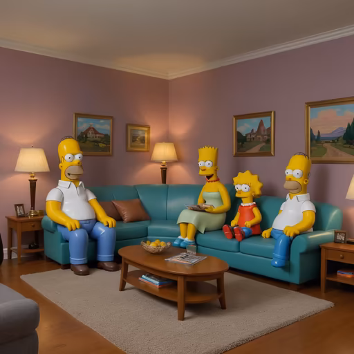 Simpsons Family Time