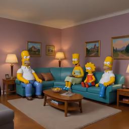 Simpsons Family Time Simpsons Family Time