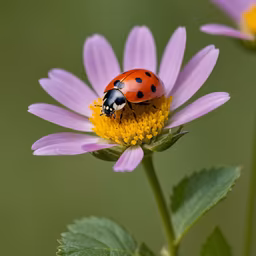 Ladybug on a Flower Ladybug on a Flower