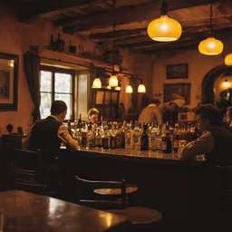 Evening at the Bar Evening at the Bar