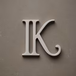 Letter K Letter K