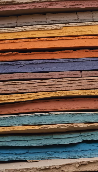 Colorful Stone Layers