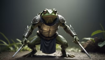 Frog Warrior Frog Warrior