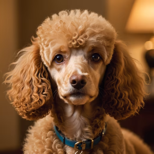 Poodle Portrait