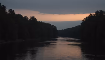 River at Dusk