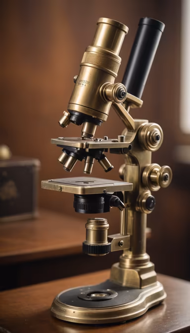 Vintage Microscope Vintage Microscope
