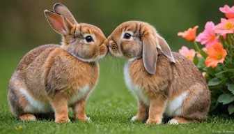 Bunny Kisses Bunny Kisses