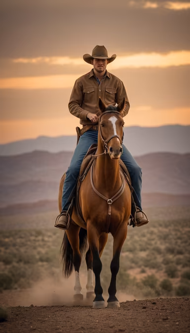Riding into the Sunset Riding into the Sunset