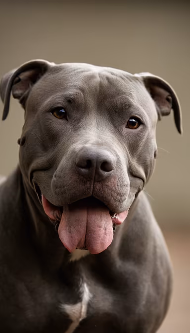 Pitbull Portrait Pitbull Portrait