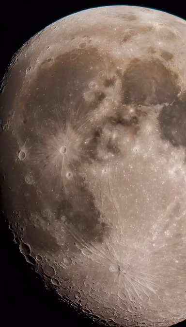 Lunar Close-Up Lunar Close-Up