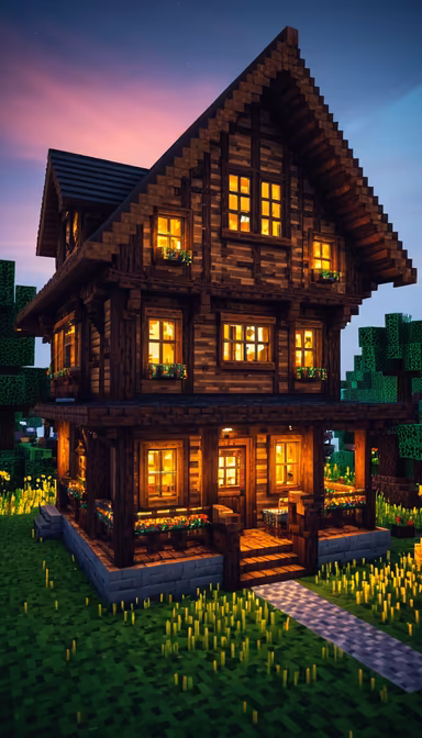 Cozy Minecraft Cabin Cozy Minecraft Cabin