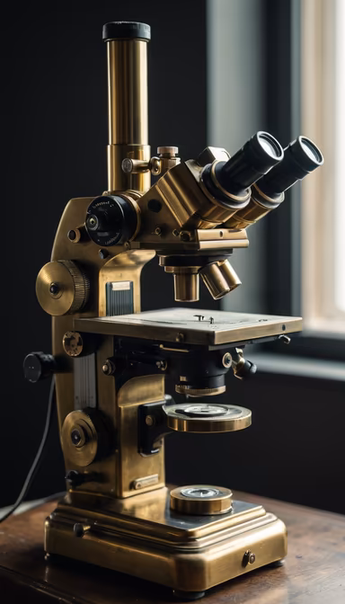 Vintage Microscope