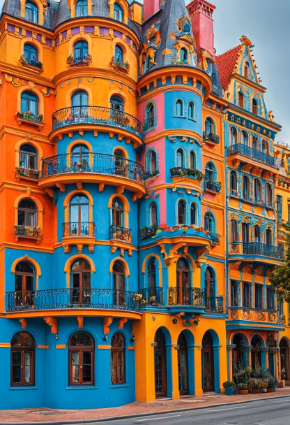 Colorful Architecture Colorful Architecture