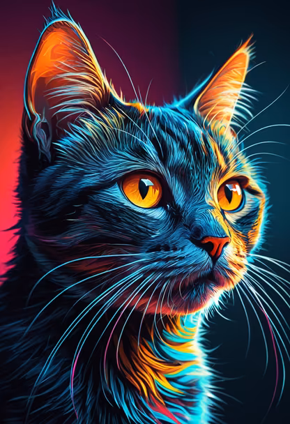 Neon Feline Neon Feline