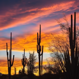 Desert Sunset Desert Sunset