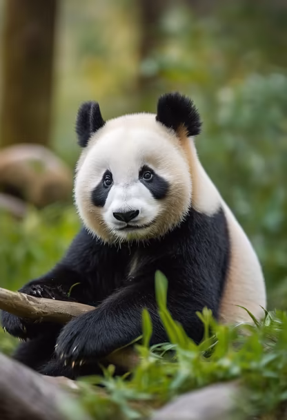 Panda Portrait Panda Portrait