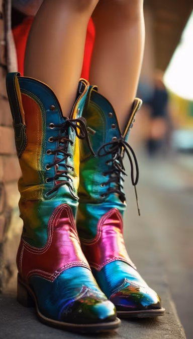 Rainbow Boots Rainbow Boots