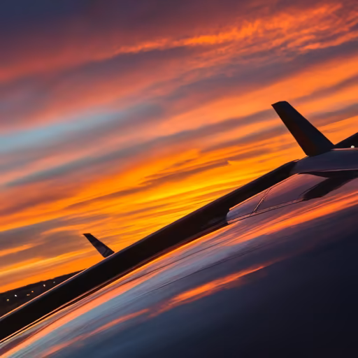 Sunset Flight