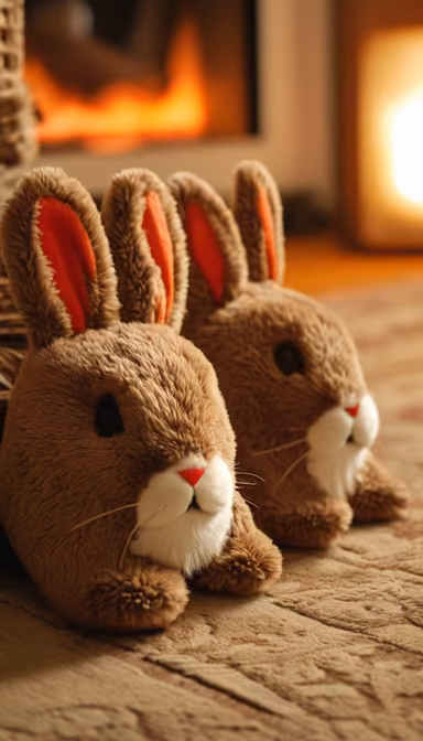 Cozy Bunny Slippers