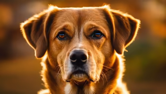 Golden Hour Pup