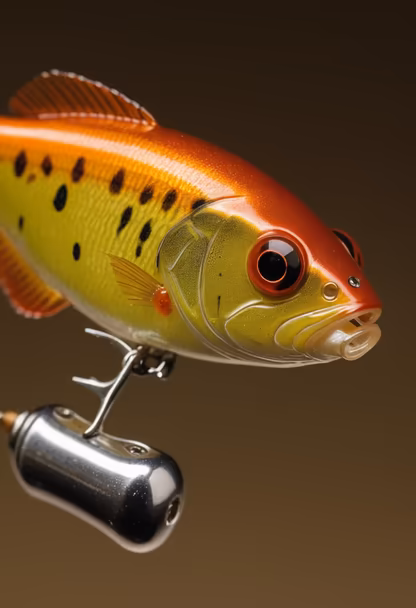 Fishing Lure Close-Up