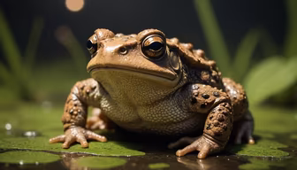 Toad on a Lily Pad Toad on a Lily Pad