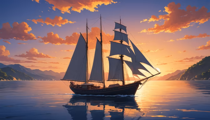 Sailing into the Sunset