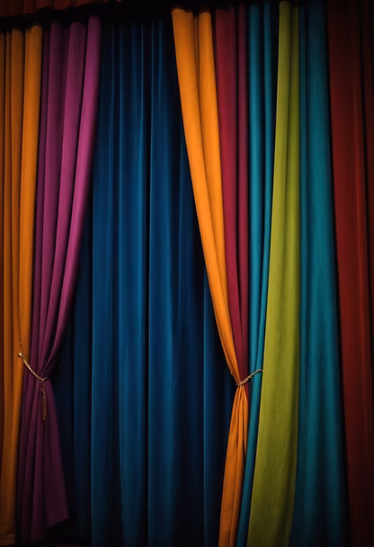 Colorful Curtains Colorful Curtains