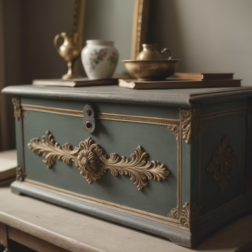 Vintage Treasure Chest