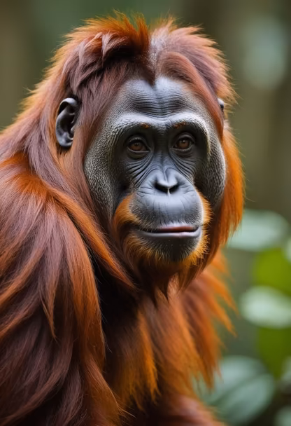 Orangutan Portrait Orangutan Portrait