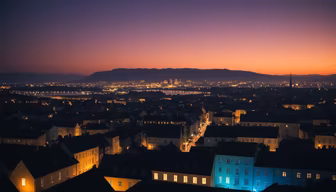 City at Dusk City at Dusk