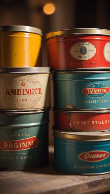 Vintage Can Collection Vintage Can Collection