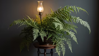 Fern and Light Fern and Light