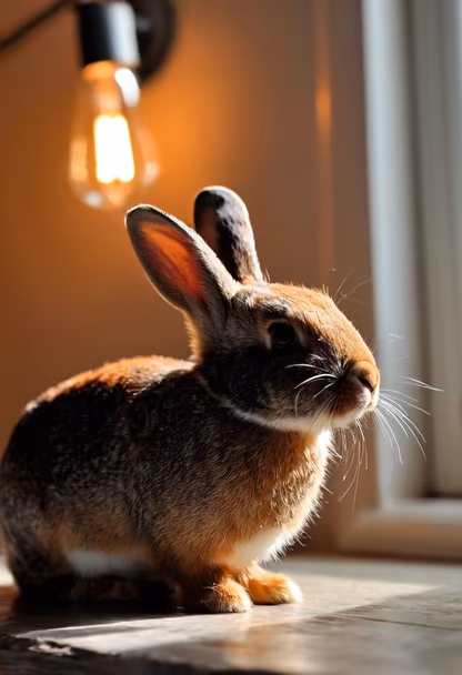Contemplative Bunny