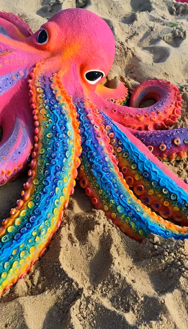 Rainbow Octopus Rainbow Octopus