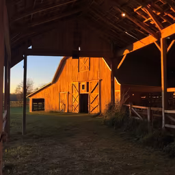 Barn at Sunset Barn at Sunset