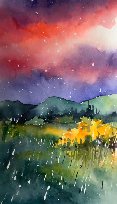 Watercolor Landscape