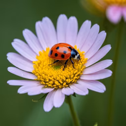 Ladybug on a Daisy Ladybug on a Daisy